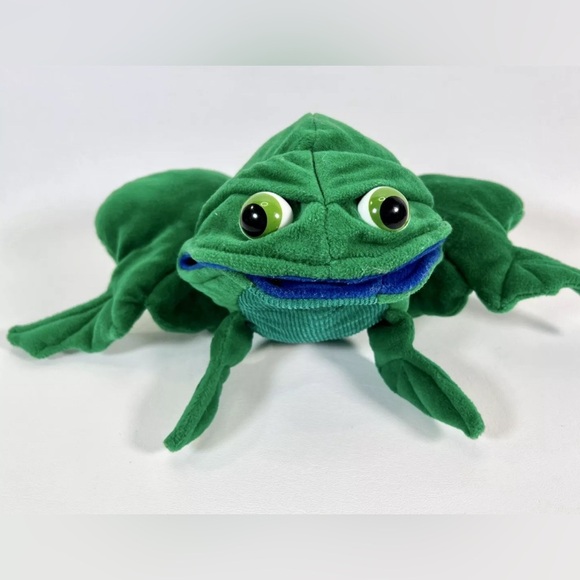 Folkmanis Folktails Tadpole into Frog Reversible Metamorphosis Educational Toy - Picture 5 of 6